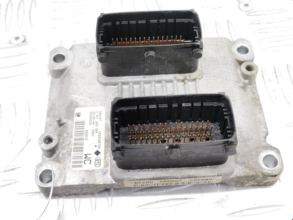 Блок управления двигателя (ЭБУ) OPEL Astra G 1998-2005