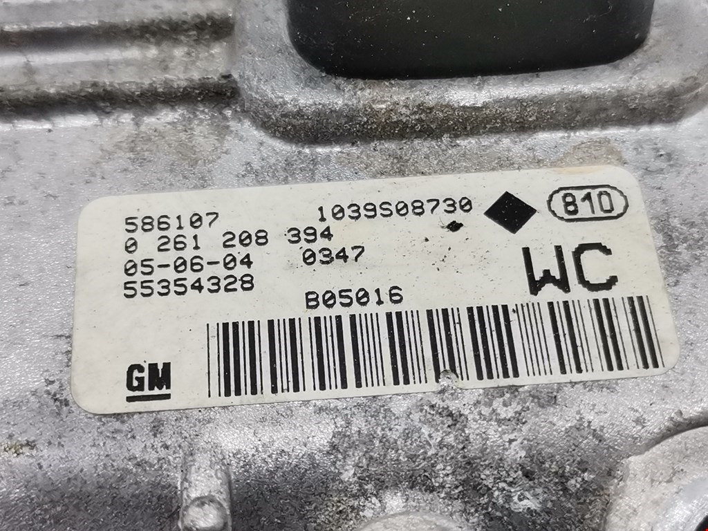 Блок управления двигателя (ЭБУ) OPEL Astra G 1998-2005