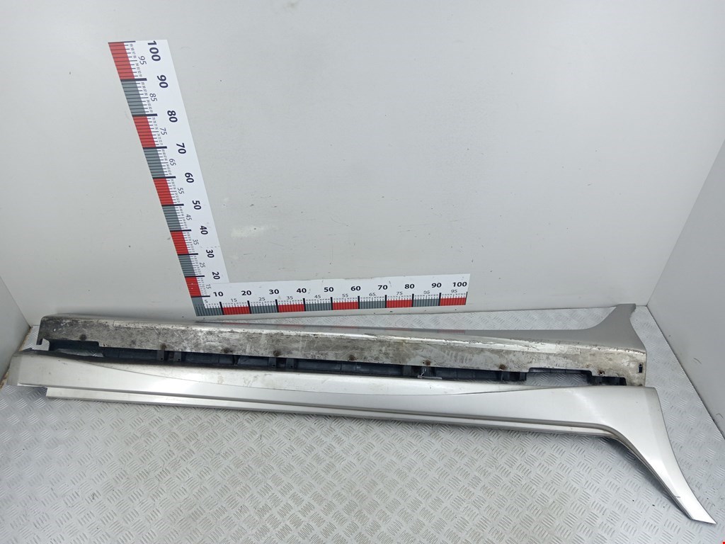 Накладка декоративная на порог (Комплект) Mitsubishi Grandis (2003-2011)