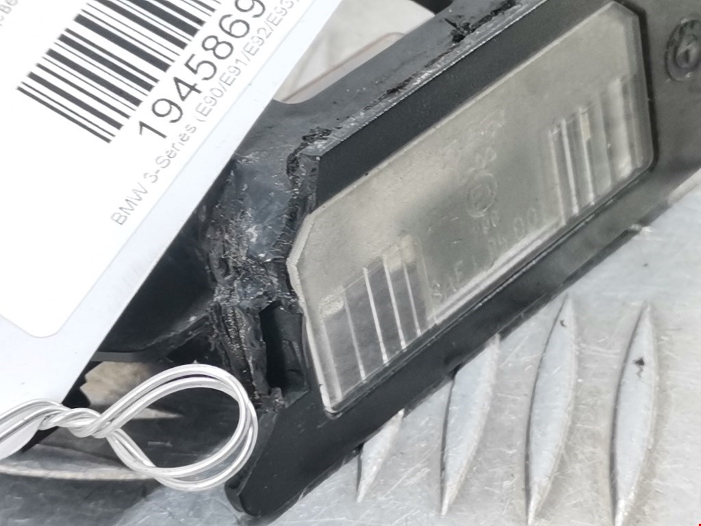 Фонарь подсветки номера BMW 3er E90/E91 2005-2012