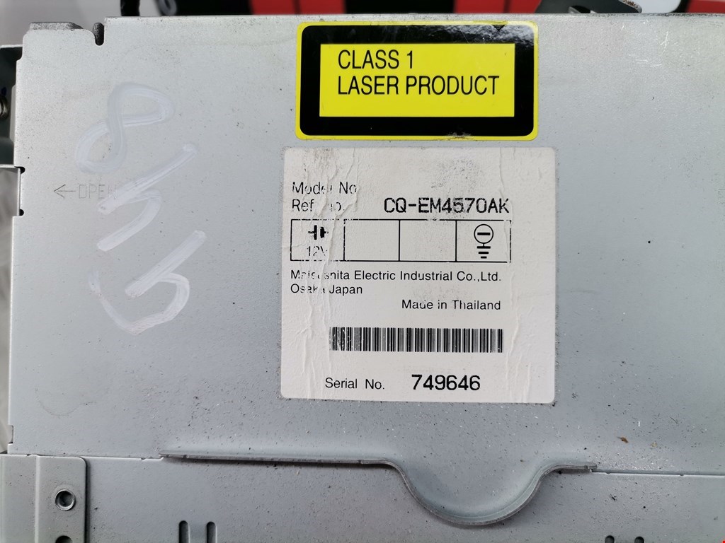 Магнитола MAZDA Mazda 6 GG 2000-2007