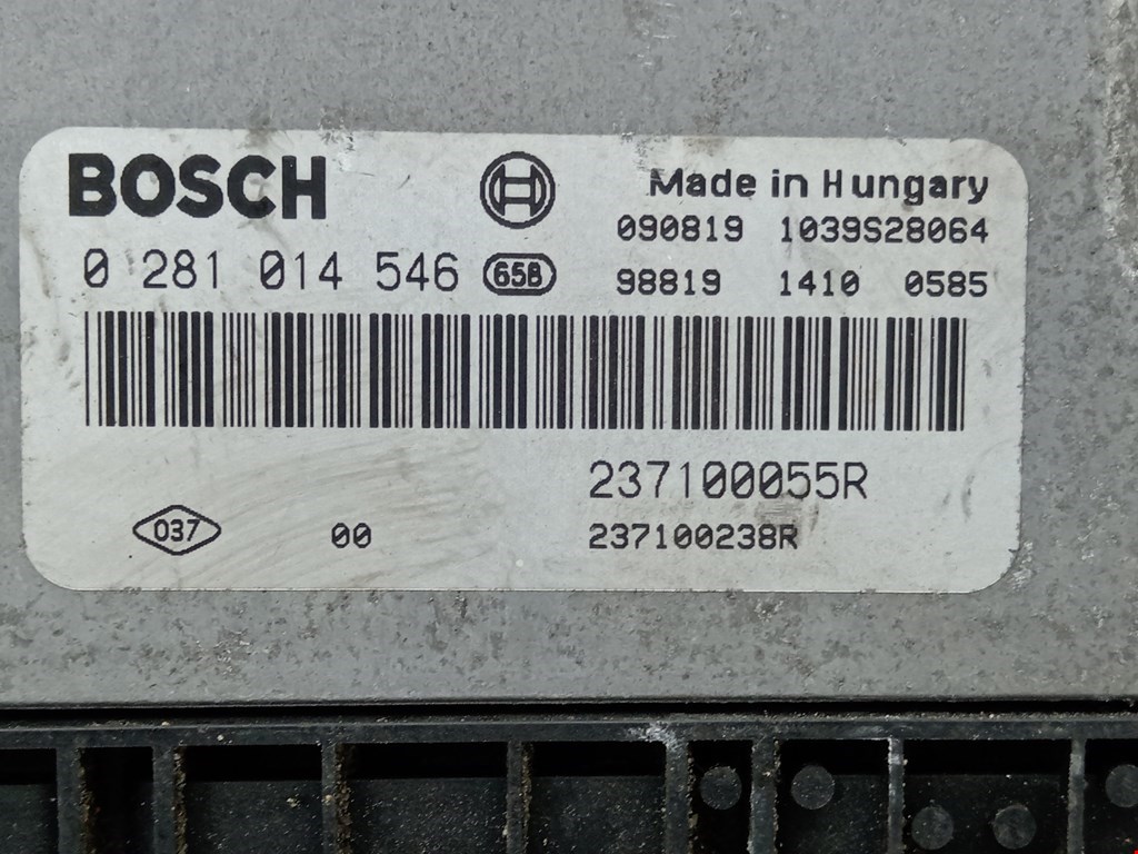 Блок управления двигателя (ЭБУ) RENAULT Megane III 2009-2016