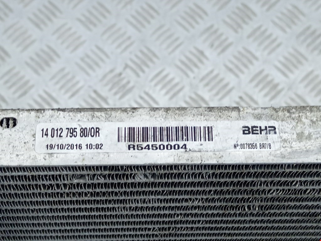 Радиатор основной PEUGEOT 807 2002-2014