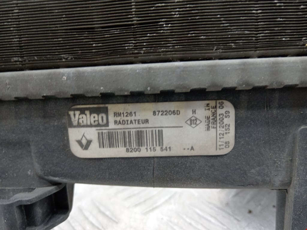 Радиатор основной RENAULT Megane II 2002-2009