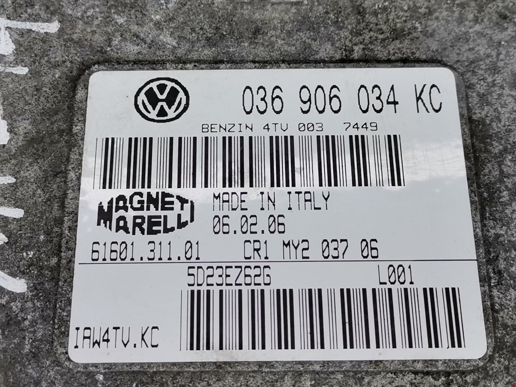 Блок управления двигателя (ЭБУ) SEAT Ibiza 2002-2008