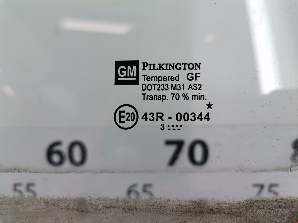 Стекло двери заднее левое OPEL Agila A 2000-2007