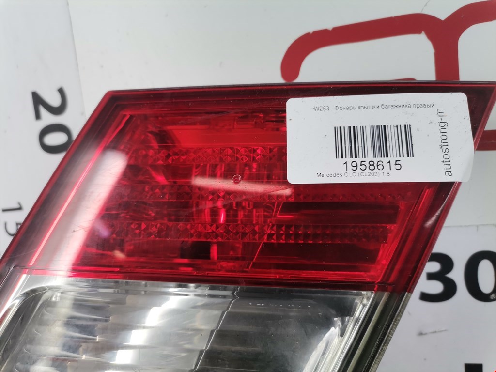 Фонарь задний внутренний правый MERCEDES-BENZ CLC-Class CL203 2008-2011