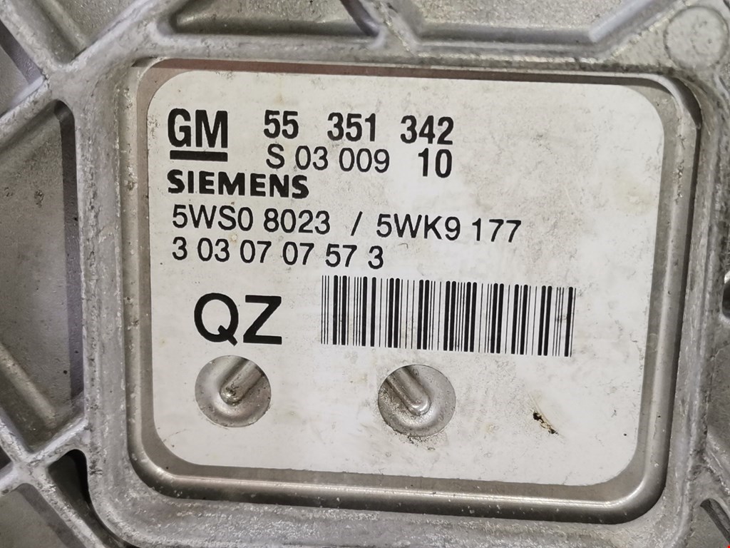 Блок управления двигателя (ЭБУ) OPEL Signum 2003-2008