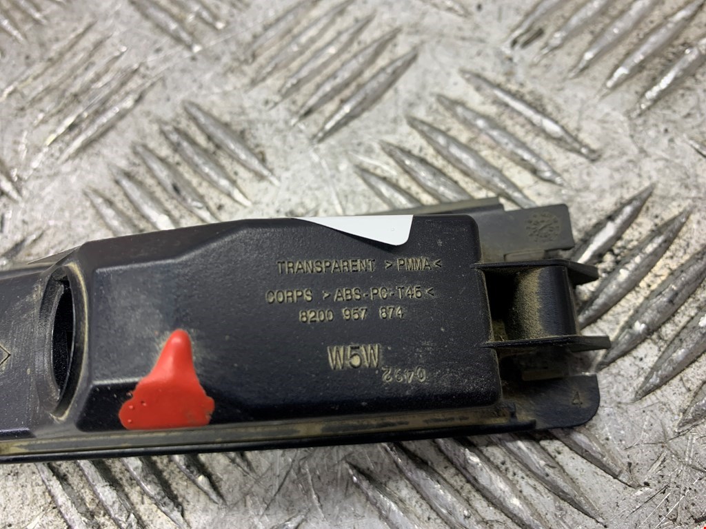 Фонарь подсветки номера DACIA Sandero 2008-2012