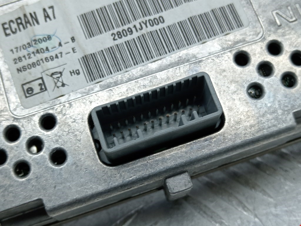 Дисплей информационный (компьютера) RENAULT Koleos HY 2008-2016