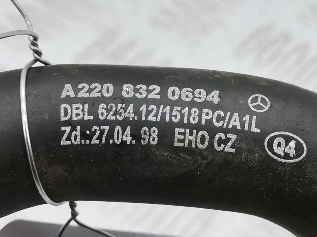 Патрубок MERCEDES-BENZ S-Class IV W220 1998-2005