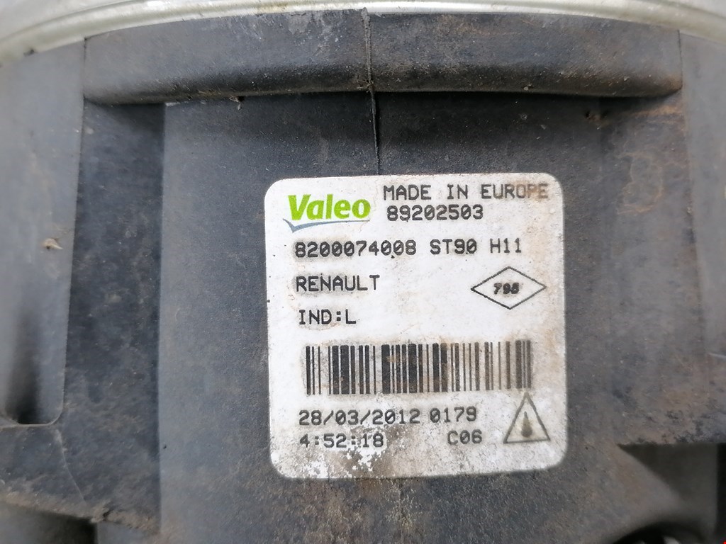 Фара противотуманная правая (ПТФ) RENAULT Logan 2005-2014