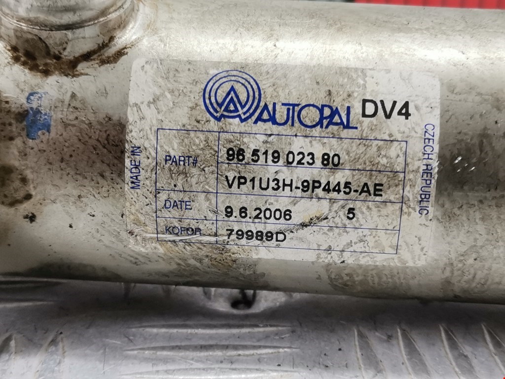 Радиатор системы ЕГР PEUGEOT 207 2006-2015