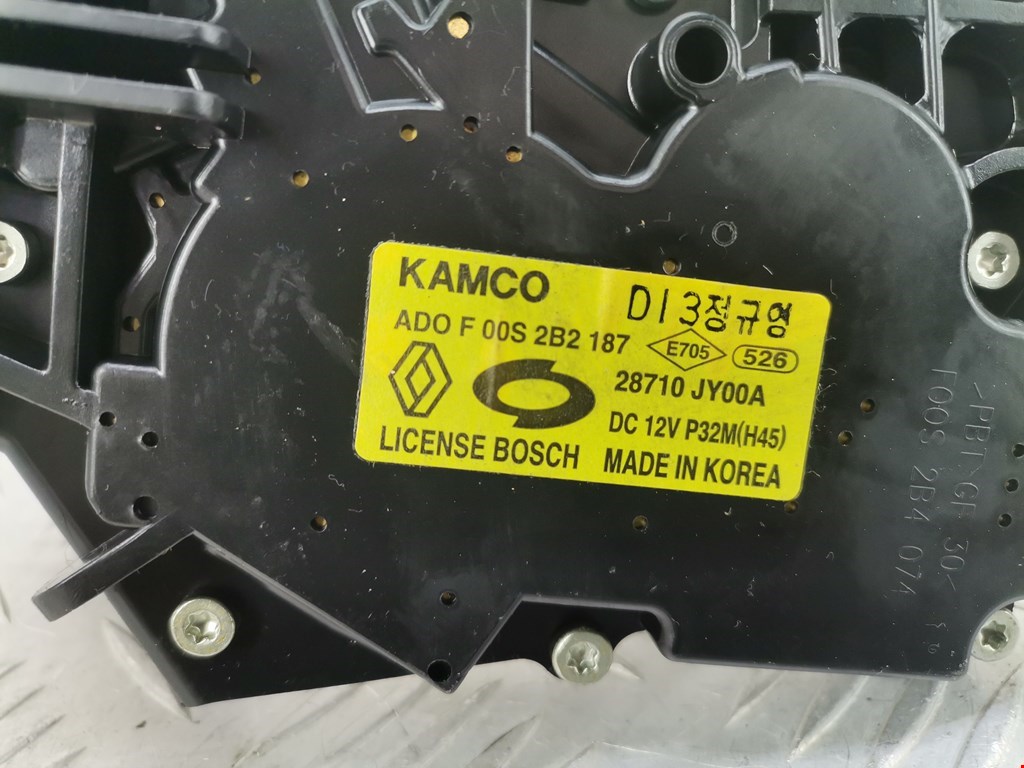 Моторчик стеклоочистителя задний RENAULT Koleos HY 2008-2016