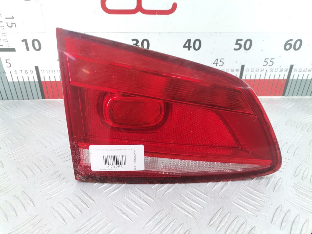Фонарь задний внутренний левый VOLKSWAGEN Passat B7 2011-2015