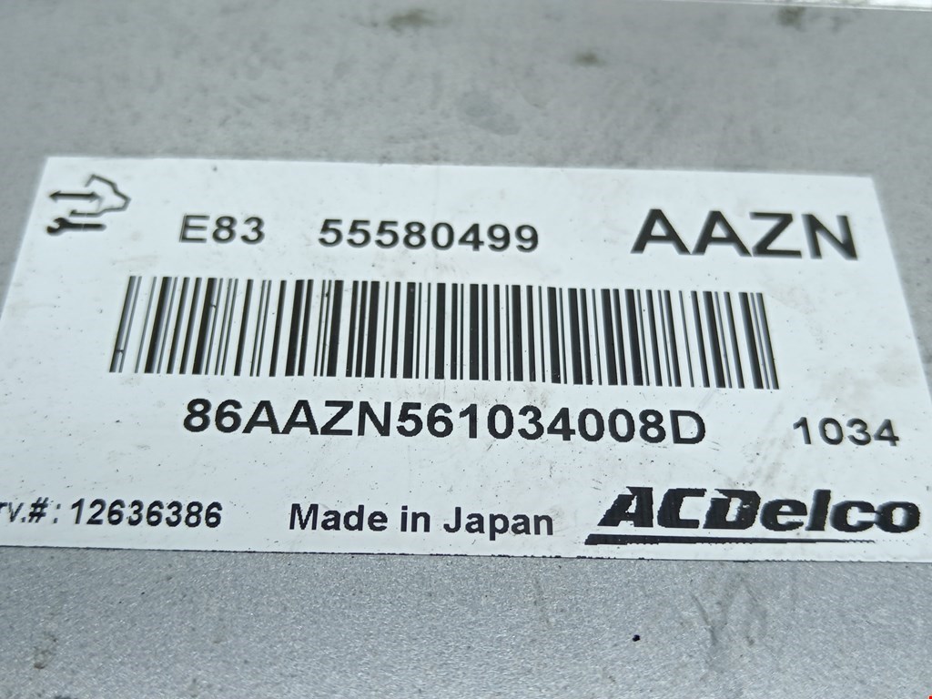 Блок управления двигателя (ЭБУ) OPEL Corsa D 2006-2014