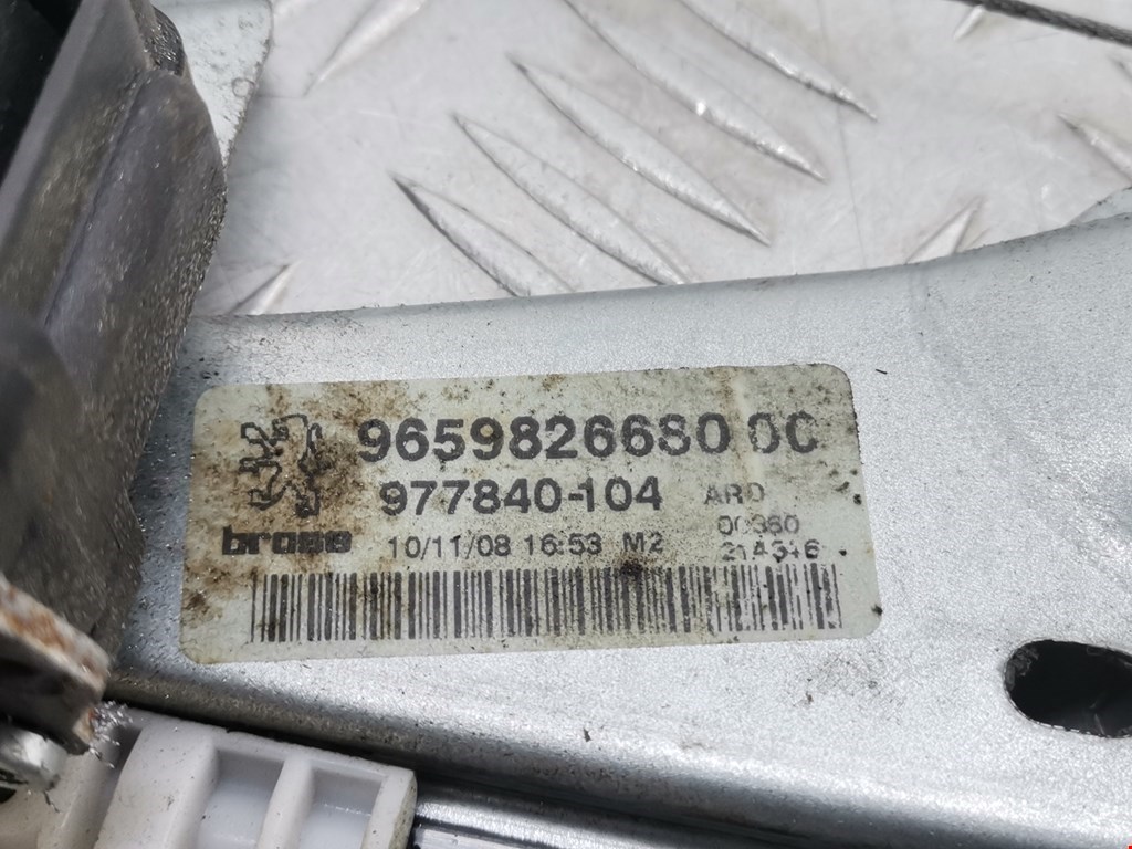 Стеклоподъемник задний правый PEUGEOT 308 2007-2015