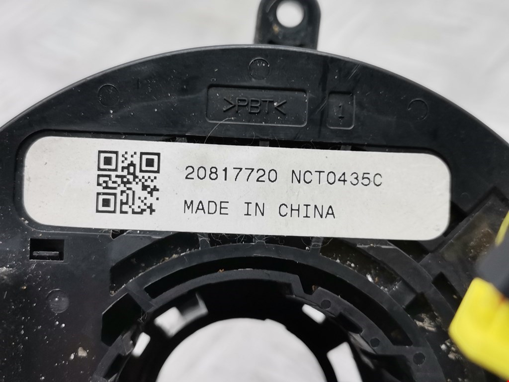 Механизм подрулевой для SRS (ленточный) OPEL Astra J 2009-2017