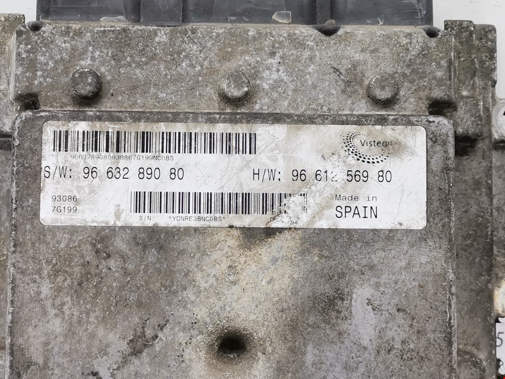 Блок управления двигателя (ЭБУ) FIAT Ducato 250 2007-2014