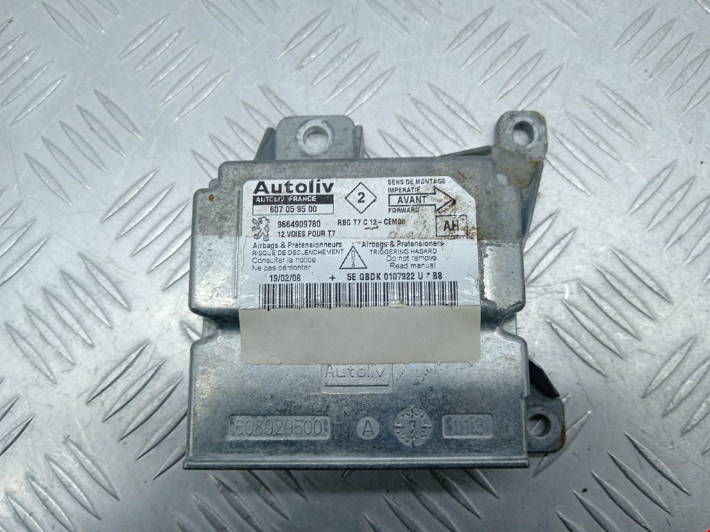 Блок управления AIR BAG PEUGEOT 308 2007-2015