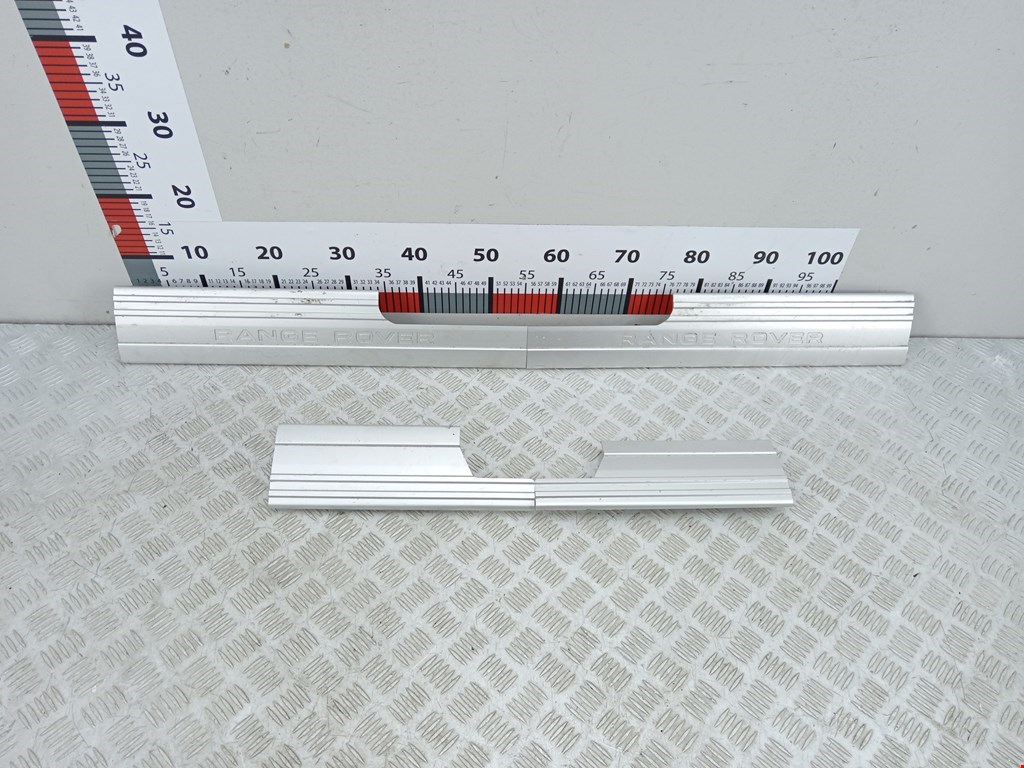 Накладка декоративная на порог (Комплект) Land Rover Range Rover 3 (2001-2012)