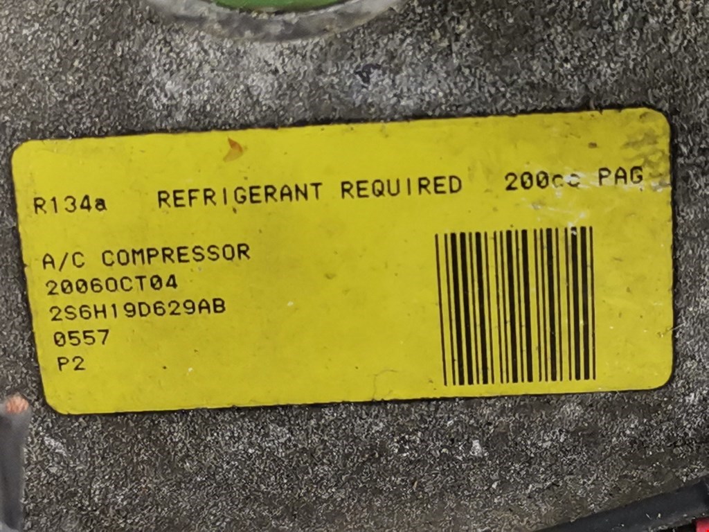 Компрессор кондиционера (системы кондиционирования) FORD Fiesta 2001-2008