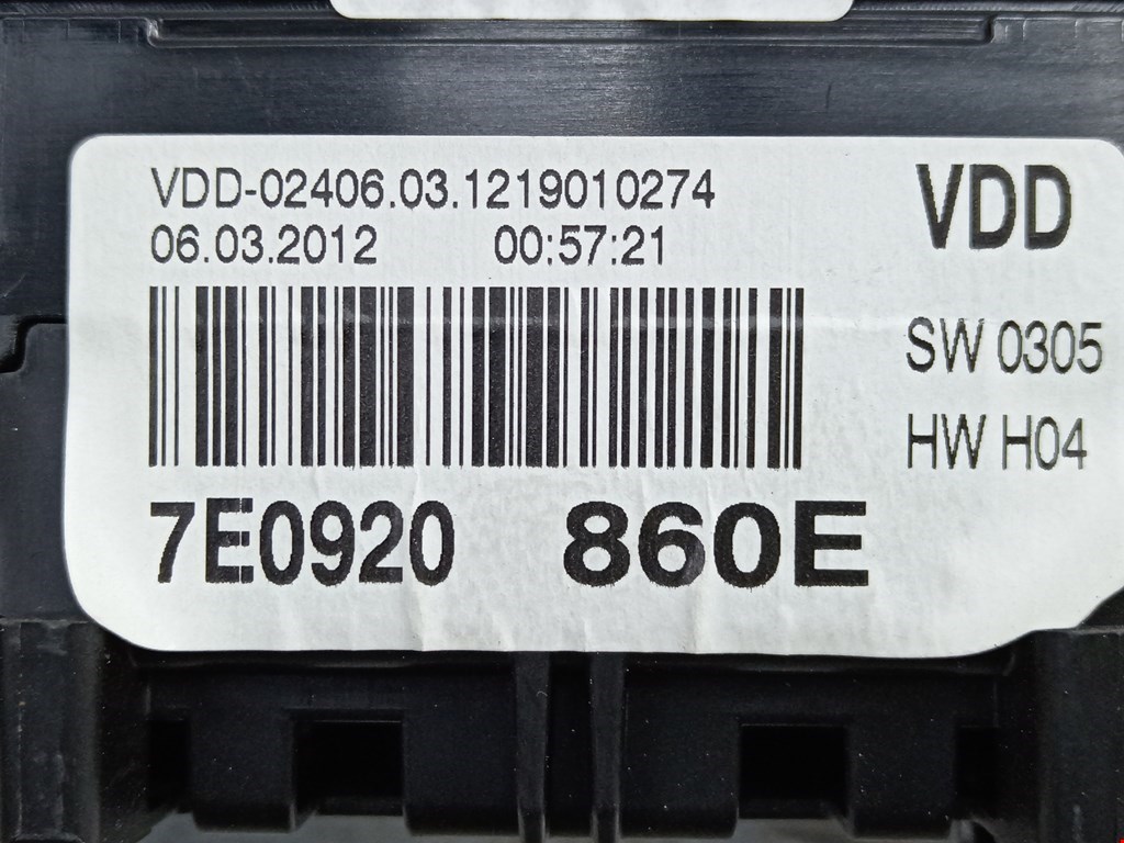 Панель приборов (щиток) VOLKSWAGEN Transporter T5 2003-2015