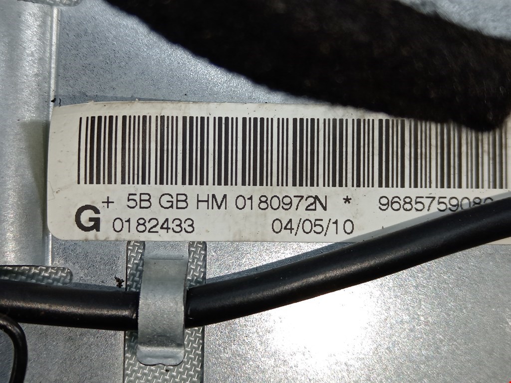 Подушка безопасности пассажирская (в торпедо) PEUGEOT 207 2006-2015