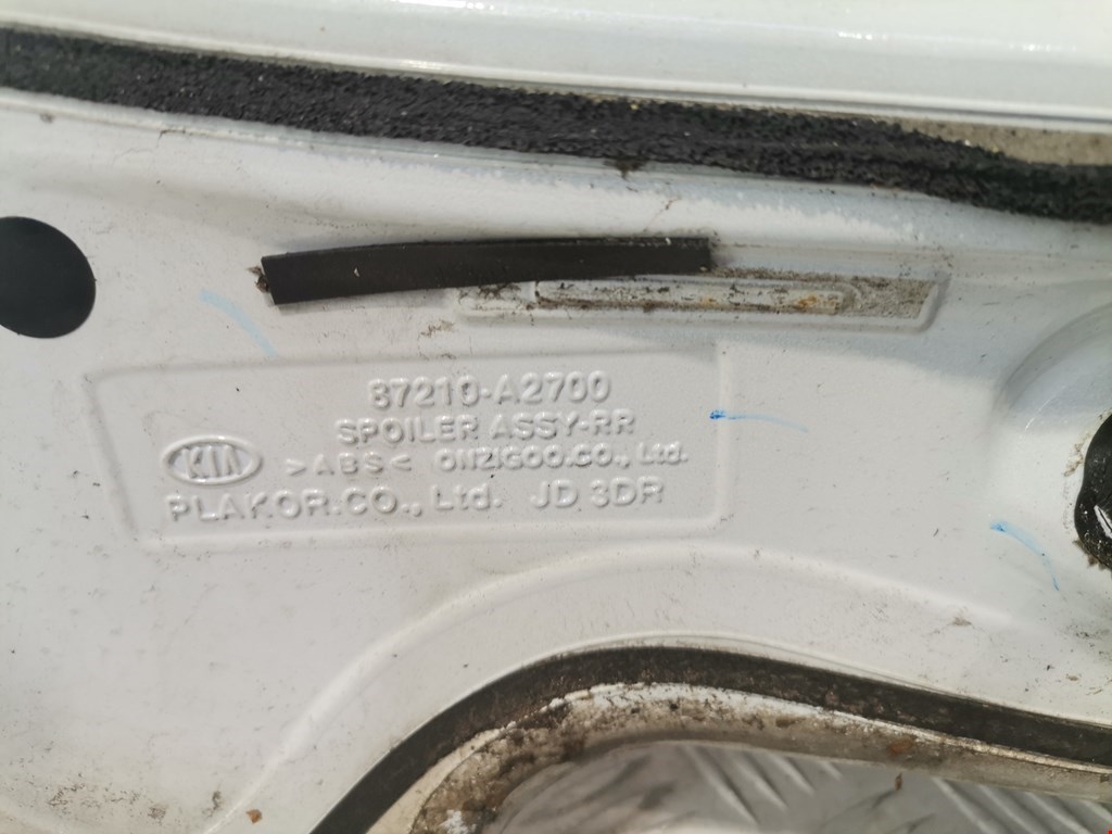 Спойлер KIA Cee'd II 2012-2018