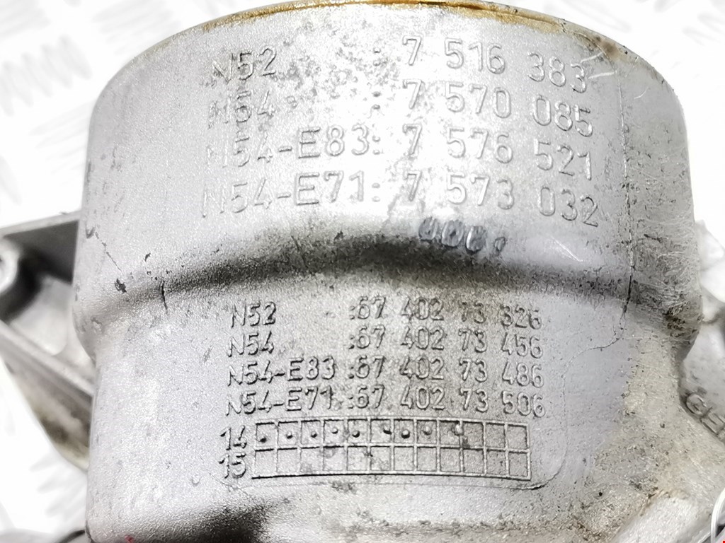 Корпус масляного фильтра BMW 5er 5 серия F10/F11/F07 2009-2017