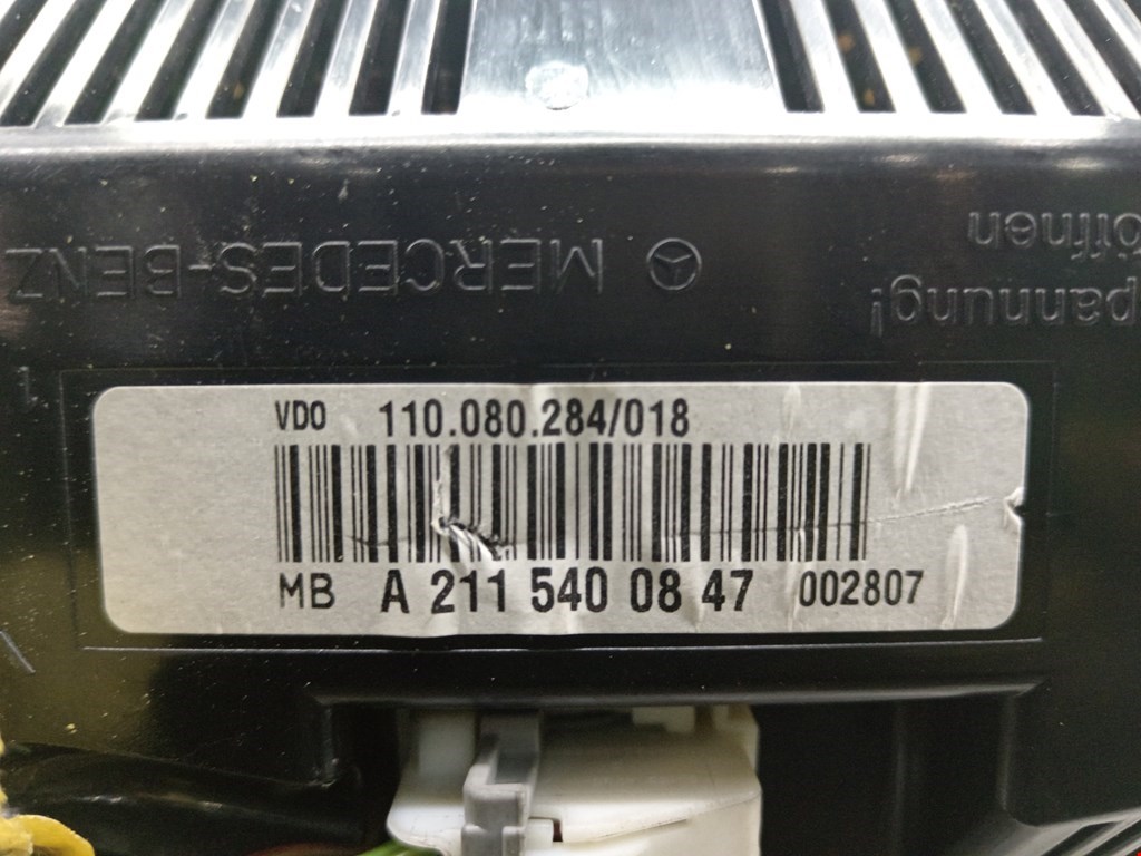 Панель приборов (щиток) MERCEDES-BENZ E-Class W211, S211 2002-2009