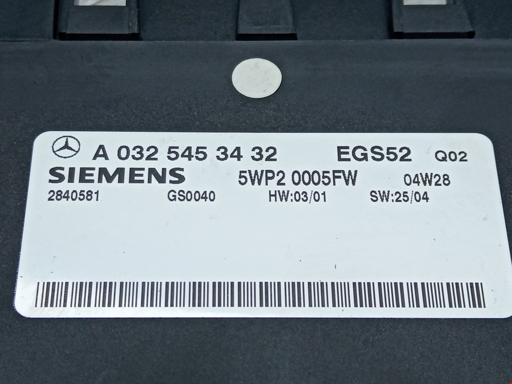 Блок управления АКПП MERCEDES-BENZ E-Class W211, S211 2002-2009