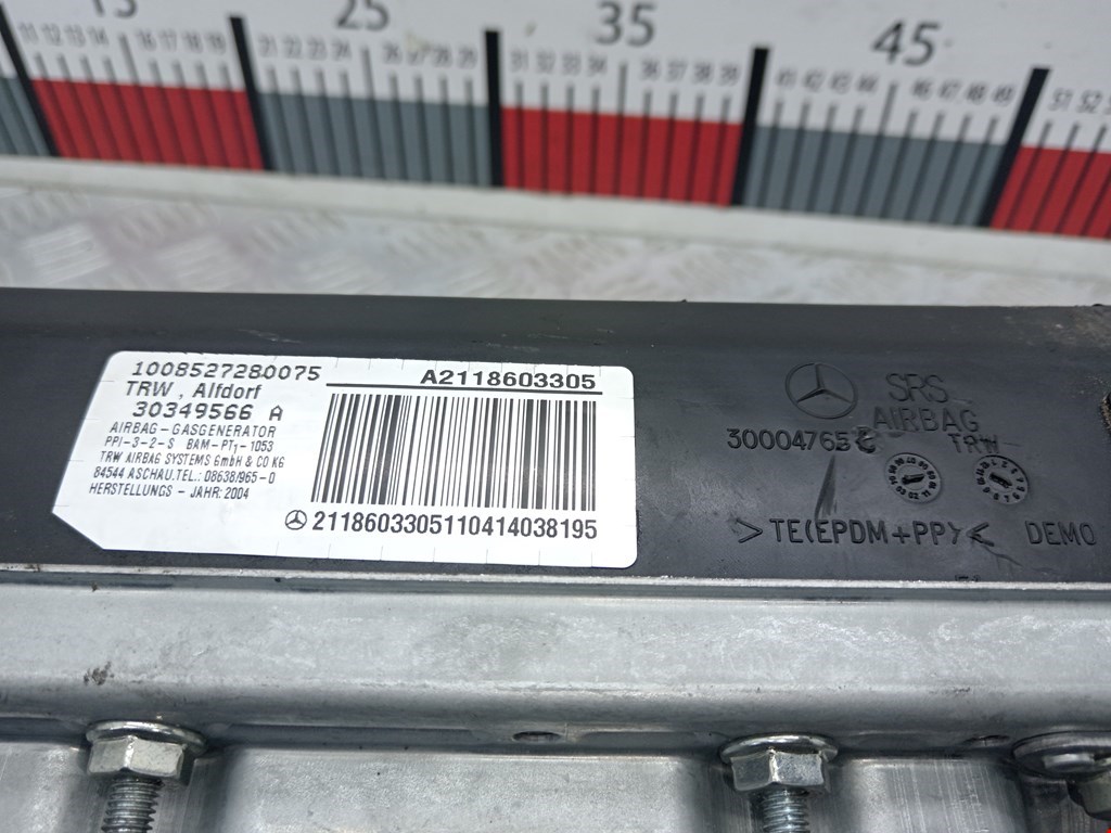 Подушка безопасности пассажирская (в торпедо) MERCEDES-BENZ E-Class W211, S211 2002-2009