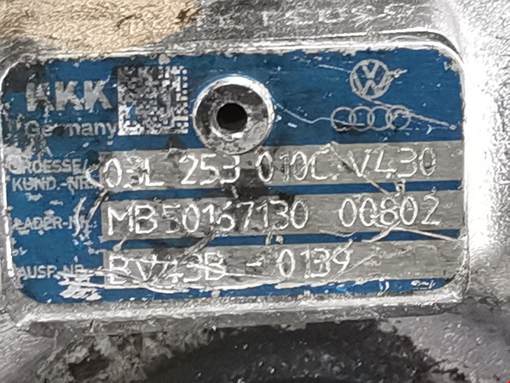 Турбина VOLKSWAGEN Passat B6 2005-2011