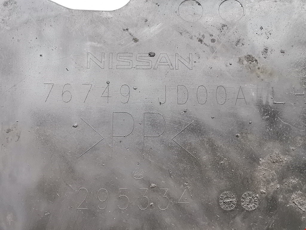 Локер (подкрылок) задний левый NISSAN Qashqai J10 2006-2013