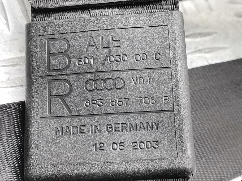 Ремень безопасности передний правый AUDI A3 8P 2003-2013