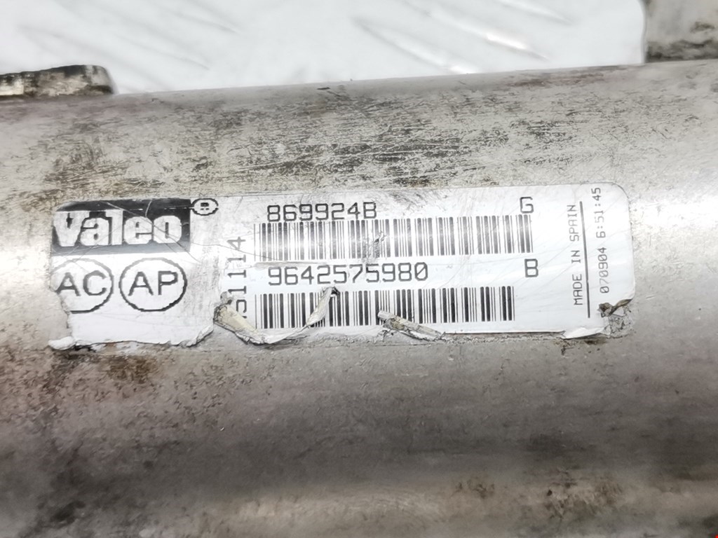 Радиатор системы ЕГР CITROEN Jumper 244 2002-2006