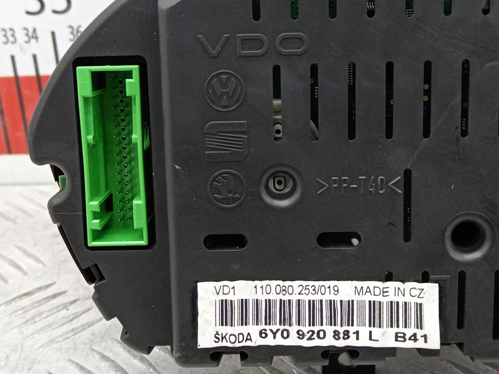 Панель приборов (щиток) SKODA Fabia MK1 1999-2006