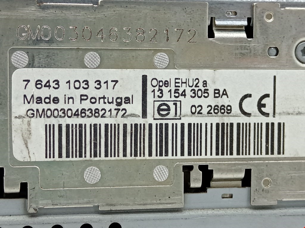 Магнитола OPEL Astra H/Family 2004-2015