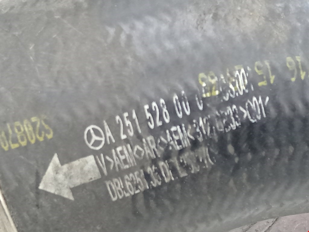 Патрубок интеркулера MERCEDES-BENZ R-Class W251 2005-2017