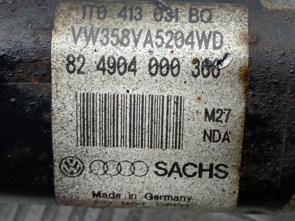 Амортизатор передний левый VOLKSWAGEN Touran 2003-2010