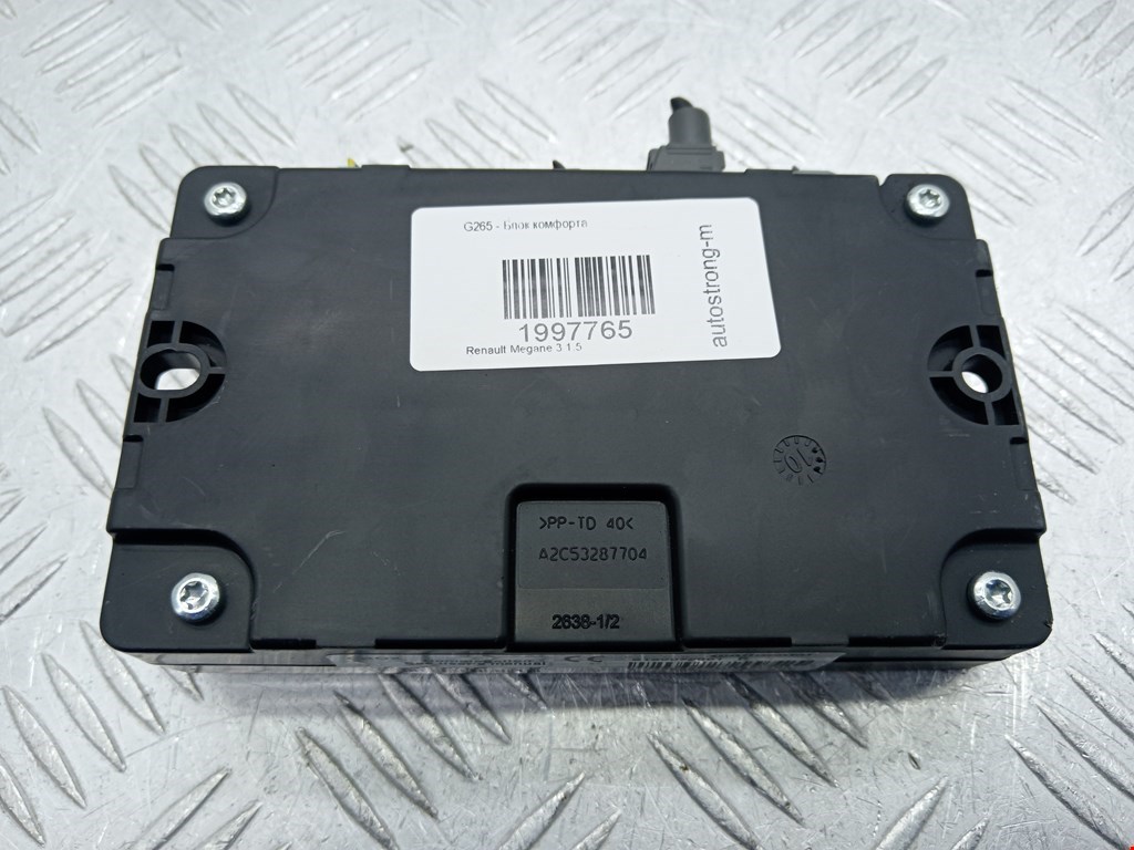Блок комфорта RENAULT Megane III 2009-2016