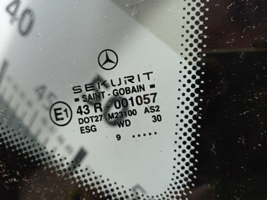 Стекло кузовное глухое правое MERCEDES-BENZ A-Class W168 1997-2004