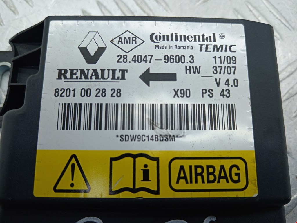 Блок управления AIR BAG DACIA Logan I 2006-2012