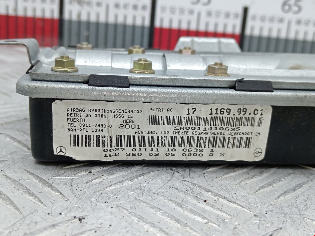 Подушка безопасности в дверь MERCEDES-BENZ A-Class W168 1997-2004