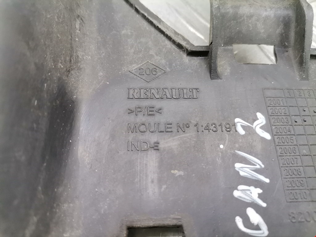 Кронштейн переднего бампера центральный RENAULT Megane II 2002-2009