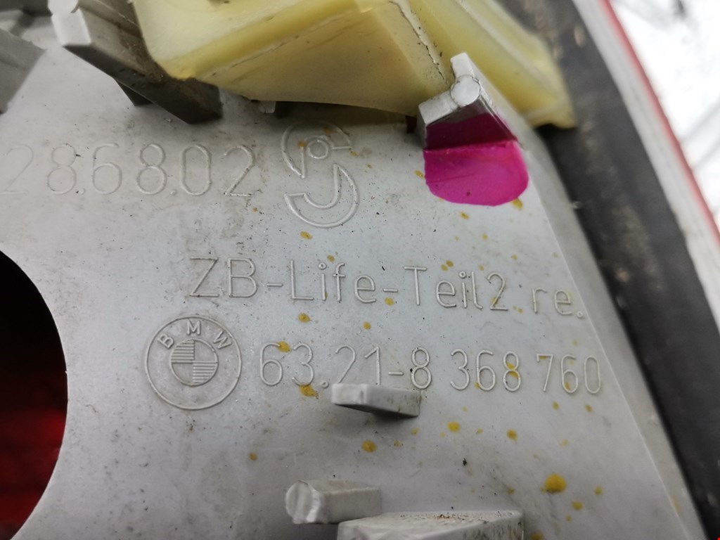 Фонарь задний внутренний левый BMW 3er E46 1998-2006