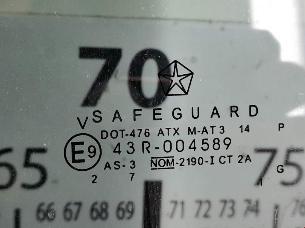 Стекло двери заднее правое CHRYSLER PT Cruser 2000-2010