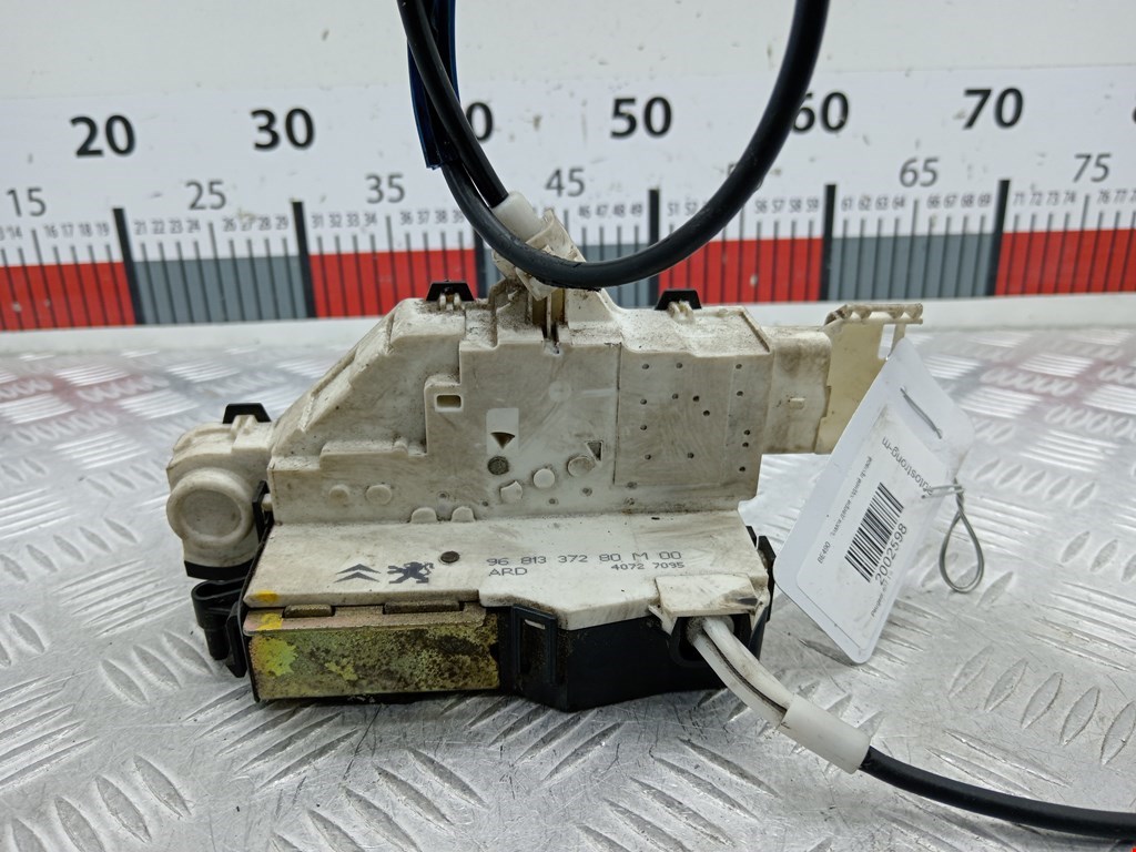 Замок двери задней правой PEUGEOT 407 2004-2010