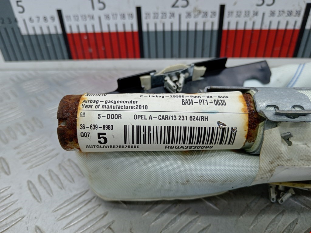 Подушка безопасности боковая (шторка) OPEL Astra H/Family 2004-2015
